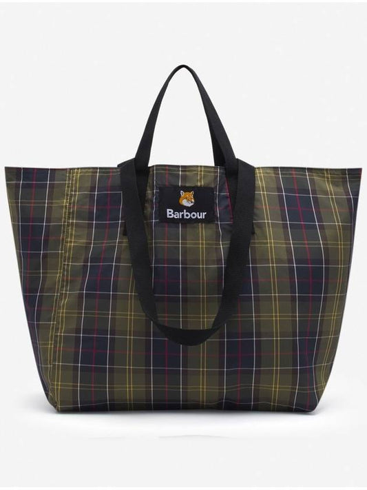 23FW x Maison Kitsune reversible double-sided tote bag shoulder bag - BARBOUR - BALAAN 2