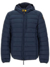 Men's Last Minute LAST MINUTE Hooded Lightweight Padded Navy - PARAJUMPERS - BALAAN 1