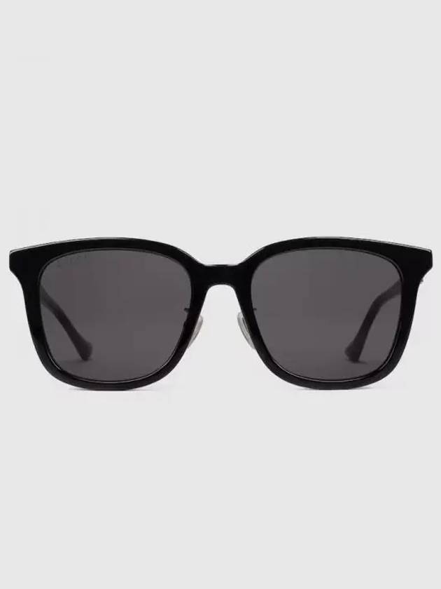 Low Nose Bridge Fit Square Sunglasses Black - GUCCI - BALAAN 2