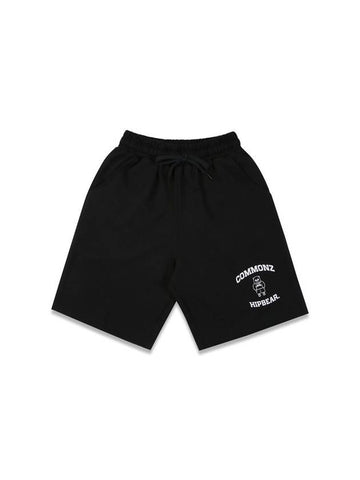 Hip Bear Shorts Black - COMMONZ - BALAAN 1