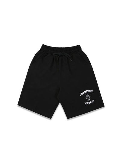 Hip Bear Shorts Black - COMMONZ - BALAAN 2