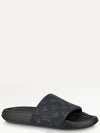 Waterfront Monogram Eclipse Slippers Black - LOUIS VUITTON - BALAAN 3