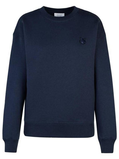 Bold Fox Head Patch Comfort Sweatshirt Ink Blue - MAISON KITSUNE - BALAAN 2