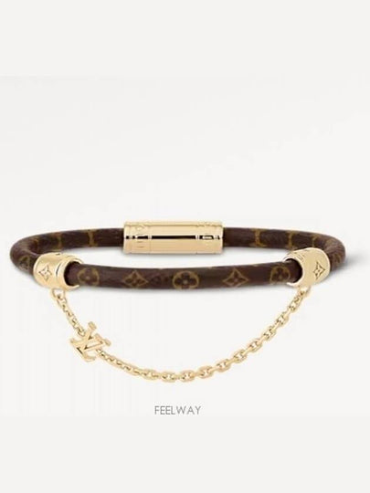 Chain It Bracelet Gold Brown - LOUIS VUITTON - BALAAN 2