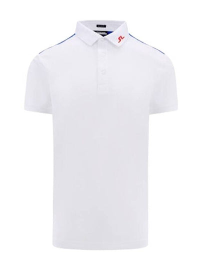 Jeff Regular Fit Short Sleeve Polo Shirt White - J.LINDEBERG - BALAAN 2