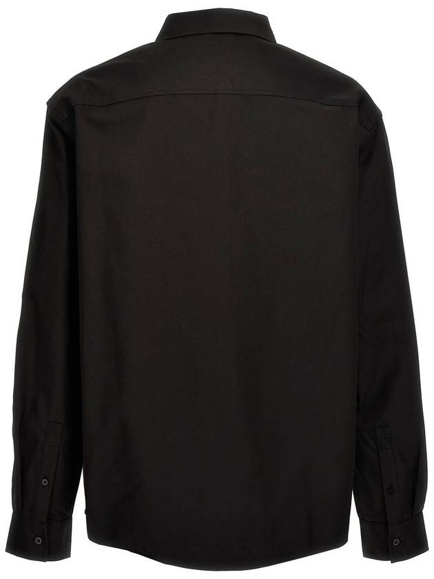 Flow Logo Print Long Sleeve Shirt Black - AXEL ARIGATO - BALAAN 3