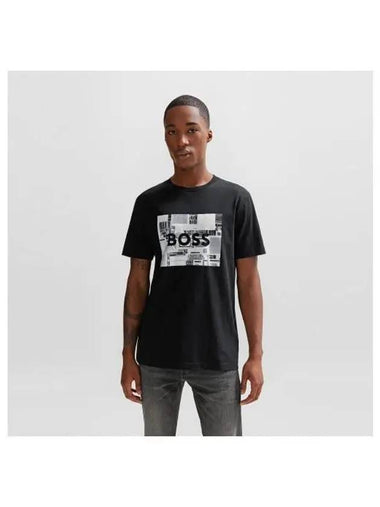 Season artwork short sleeve t shirt 50510009 001 - BOSS - BALAAN 1