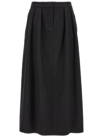 Fabiana Filippi Wool Midi Skirt - FABIANA FILIPPI - BALAAN 1