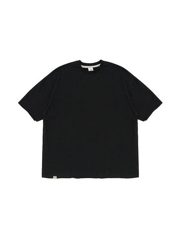 Vintage P. Dyeing Cut Out Box T-Shirt Black - A NOTHING - BALAAN 1