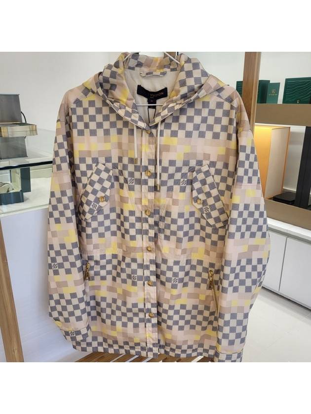 22AW Cotton Nylon Jacket 38Women s Multicolor RW222W - LOUIS VUITTON - BALAAN 1