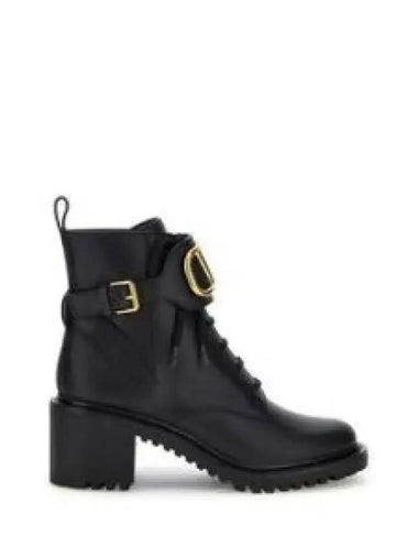 W2S0AH7 BEK 0NO Buckle Women s Boots 1335771 - VALENTINO - BALAAN 1