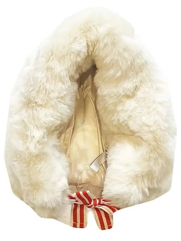 Kids Fox Ribbon Trapper Hat Ivory 24765119 11 - MINI RODINI - BALAAN 3