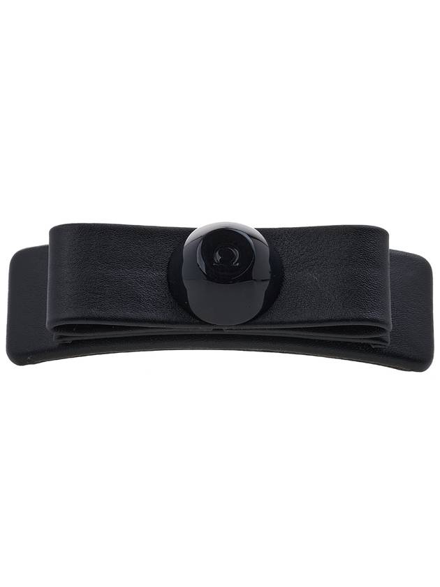 Vara Ball Hair Clip Black - SALVATORE FERRAGAMO - BALAAN 3