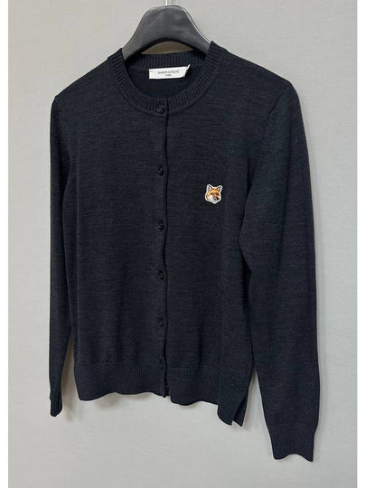 fox head patch cardigan 55 - MAISON KITSUNE - BALAAN 2