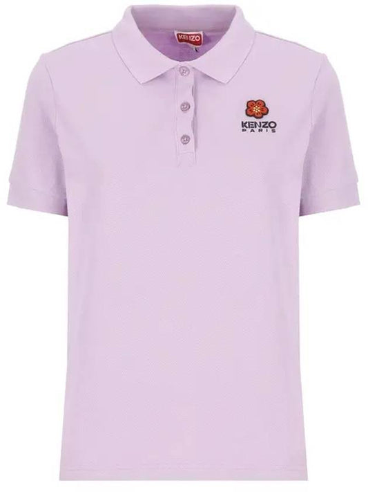 Logo PK Shirt Purple - KENZO - BALAAN.