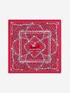 LV Rope Silk Bandana S00 Red M90698 - LOUIS VUITTON - BALAAN 1