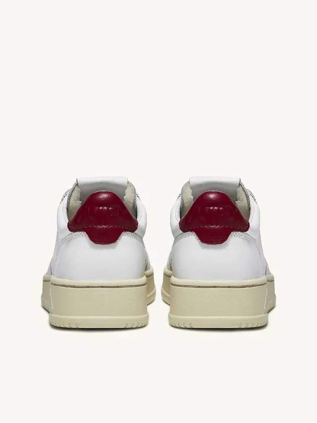 Medalist Red Tab Low Top Sneakers White - AUTRY - BALAAN 5