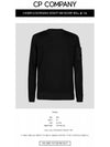 Merino Wool Plain Knit Top Black - CP COMPANY - BALAAN 3