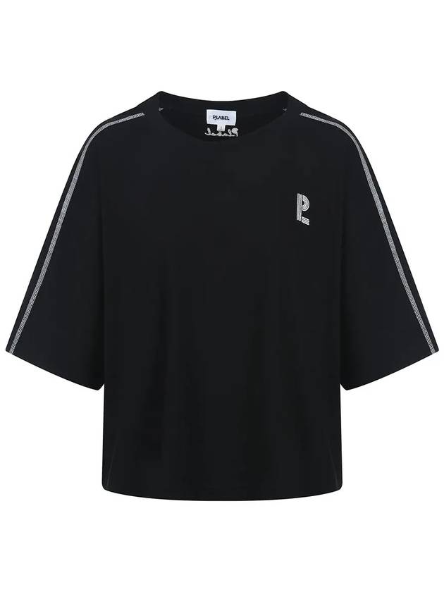 Logo Jersey T-Shirt MW3ME128BLK - P_LABEL - BALAAN 11