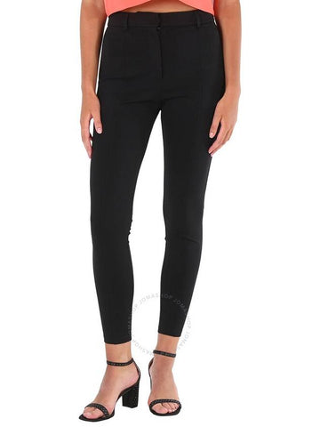 Burberry Ladies Black Stretch Jersey Jodhpurs, Brand Size 6 (US Size 4) - BURBERRY - BALAAN 1