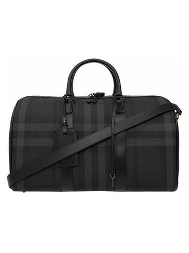 Check Duffel Bag Charcoal - BURBERRY - BALAAN 1