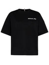 Logo Short Sleeve T-Shirt Black - MONCLER - BALAAN 2