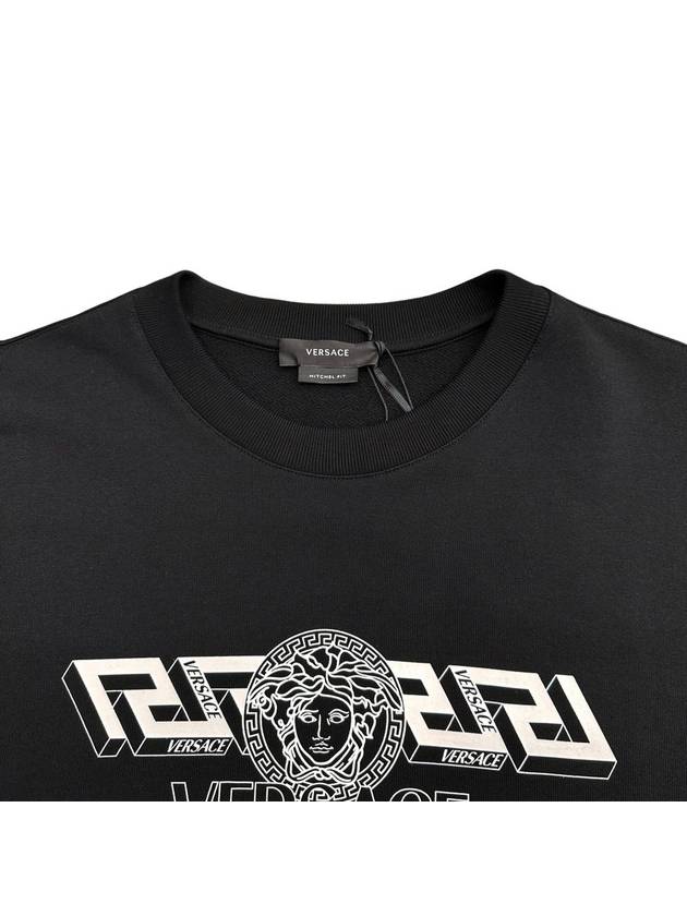 Medusa Logo Sweatshirt Black - VERSACE - BALAAN 5