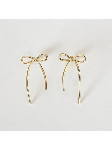 Bo Drop Earrings Gold - ELYONA - BALAAN 1