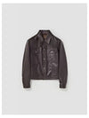 Men s leather jacket LT117 LL207 BR440 1225070 - LEMAIRE - BALAAN 1