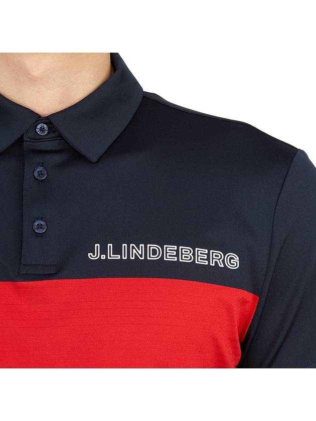 Golf Wear Men s Short Sleeve T Shirt GMJT06850 G131 - J.LINDEBERG - BALAAN 9