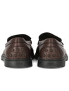 Men's Leather Penny Loafers Dark Brown - TOD'S - BALAAN.