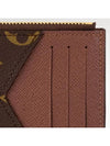 Women's Romi Monogram Card Wallet Brown - LOUIS VUITTON - BALAAN 3