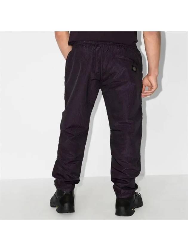 Poly Colour Frame Straight Pants Black - STONE ISLAND - BALAAN 4