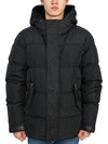 RILEY BLACK Men s Hooded Padded Jumper Jacket Relaxed Fit - MACKAGE - BALAAN 3