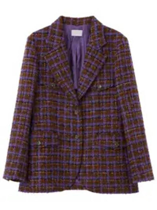 Top quality Italian fabric wool tweed jacket - RS9SEOUL - BALAAN 1