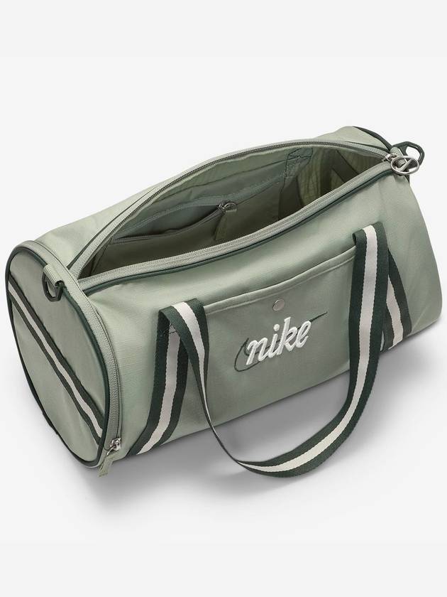 Heritage Retro Duffel Bag Green Unisex DR6261 - NIKE - BALAAN 4