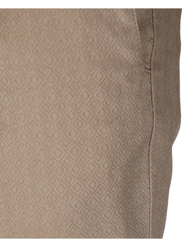 S0W028 Beige pattern slacks - INCOTEX - BALAAN 5