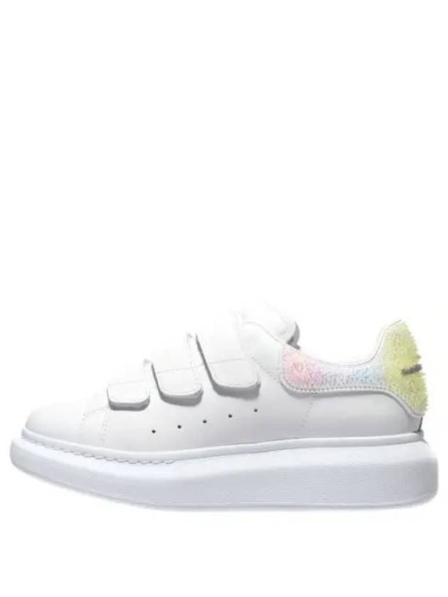 Velcro Leather Low Top Sneakers White - ALEXANDER MCQUEEN - BALAAN 2