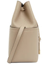 Gancini Mini Bucket Bag Beige - SALVATORE FERRAGAMO - BALAAN 4