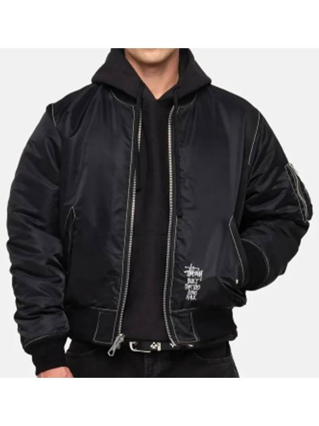 Built Reversible Bomber Jacket - STUSSY - BALAAN 6