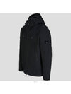 Men's Protech Lens Down Hooded Jacket Black - CP COMPANY - BALAAN 2