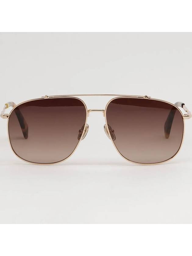 Eyewear Gradient Pilot Sunglasses Gold - LANVIN - BALAAN 4