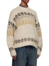 Dullyh Decorative Mohair Sweater Khaki - ISABEL MARANT - BALAAN 3