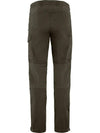 Men's Kaipak Trousers Regular Dark Olive - FJALL RAVEN - BALAAN 3