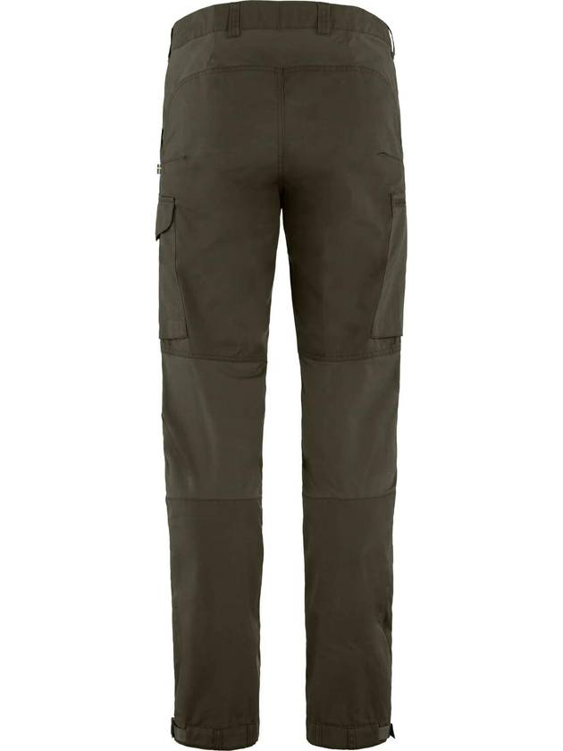 Men's Kaipak Trousers Regular Dark Olive - FJALL RAVEN - BALAAN 3