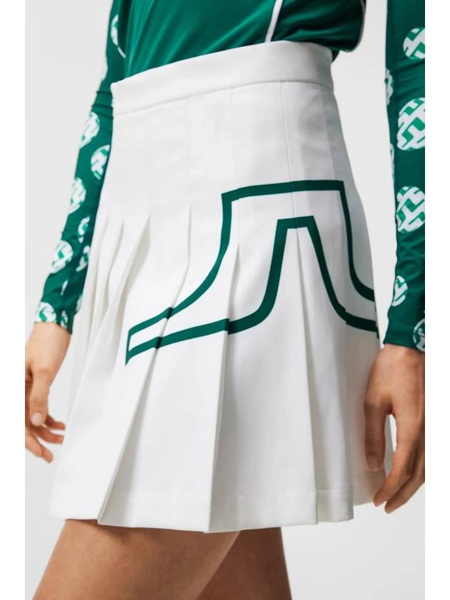 SS Women s Golf NAOMI Skirt White - J.LINDEBERG - BALAAN 3