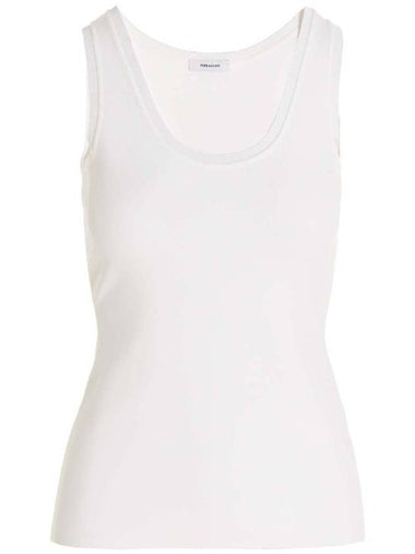 Salvatore Ferragamo Basic Tank Top - SALVATORE FERRAGAMO - BALAAN 1