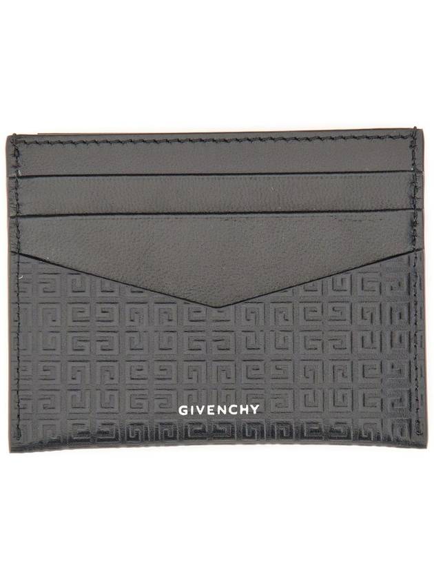 Logo 4G Card Wallet Black - GIVENCHY - BALAAN 3