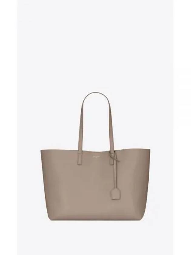 East West Shopper Tote Bag Brown - SAINT LAURENT - BALAAN 2