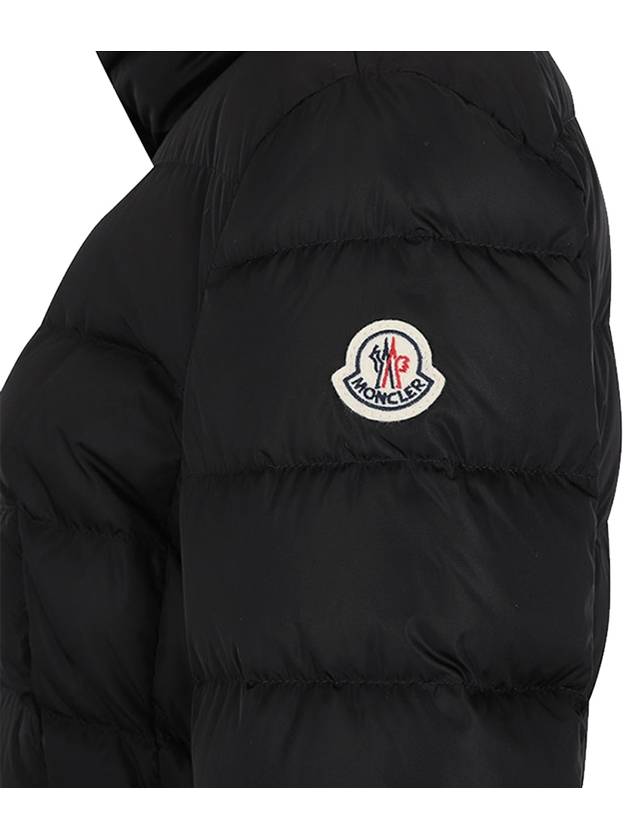 Women's Flammette Down Long Padded Jacket Black - MONCLER - BALAAN 4